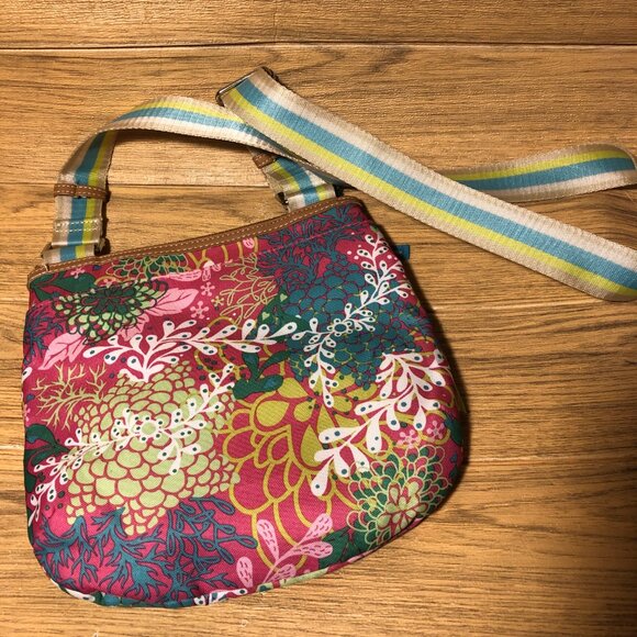 Lily Bloom cross body colorful spring-color flowery prints - Picture 5 of 15